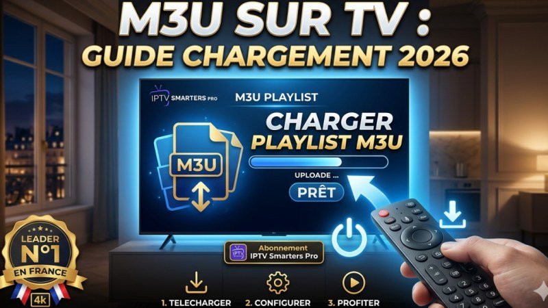 Smart IPTV : Comment charger sa playlist M3U facilement