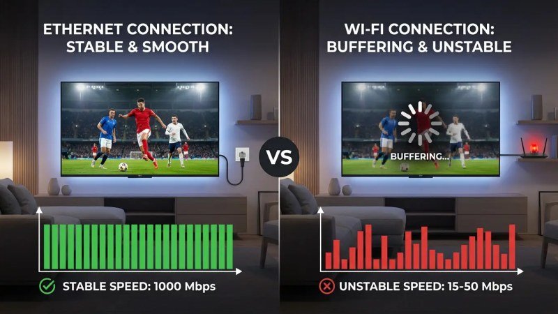 Wi-Fi vs Ethernet IPTV : Le Guide Ultime Anti-Lag